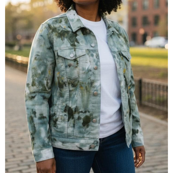 XTRA LARGE Unique and Stylish Upcycled Hand-Dyed - Picture 3 of 12